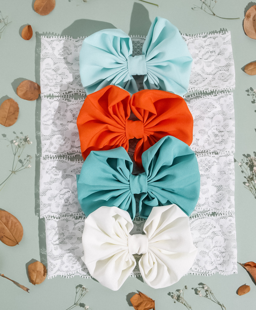 Oversized Bows Knotty Ribbons