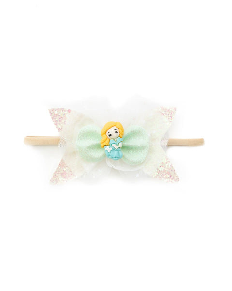 Princess Embellished Headband- White