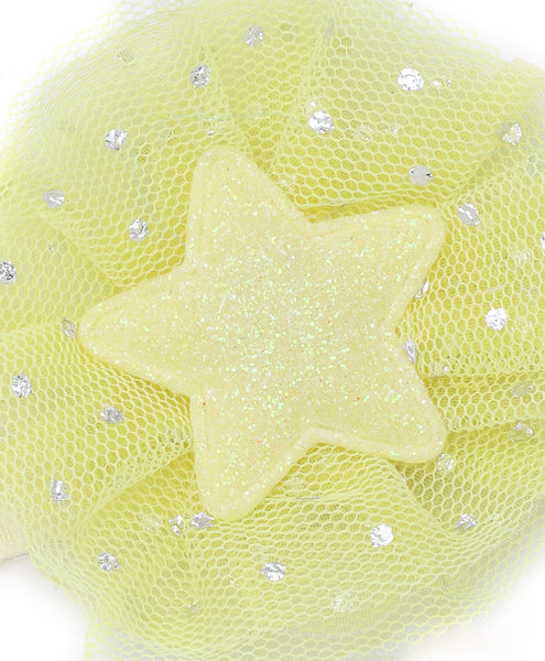Glitter Star Headband - Yellow
