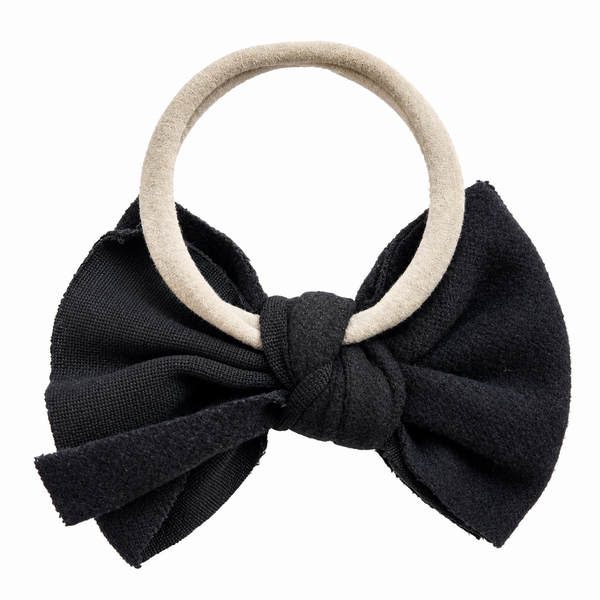 Halloween Spirit Bow Headband- Black