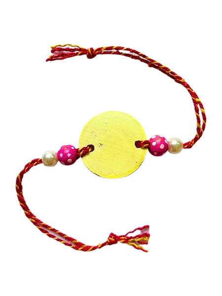 Kids Unicorn Rakhi- Yellow
