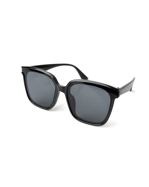 Kids Solid Square Sunglasses - Black