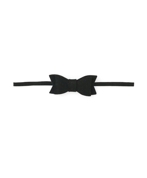 Rose & Bow Headband Set  - Black Red & Gray