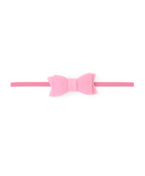 Rose & Bow Headband Set  - Light Pink, Light Blue & Yellow
