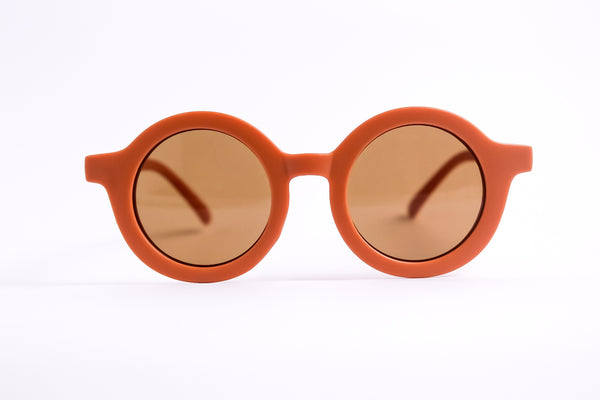 Kids Sunglasses - Rust Orange