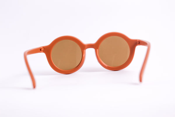 Kids Sunglasses - Rust Orange