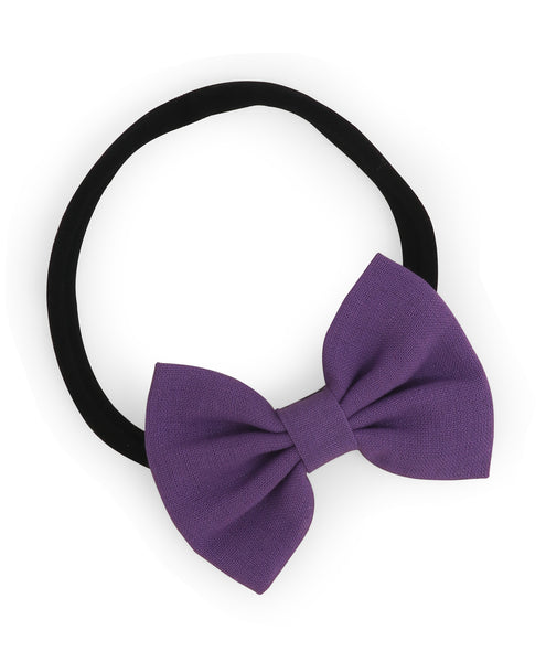 Petite Headband Set - Floral & Purple
