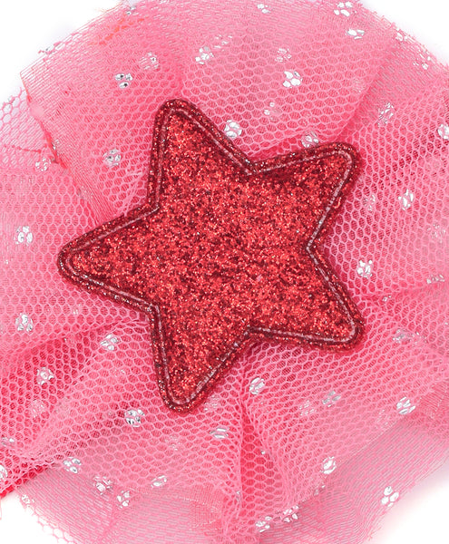 Glitter Star Headband - Red