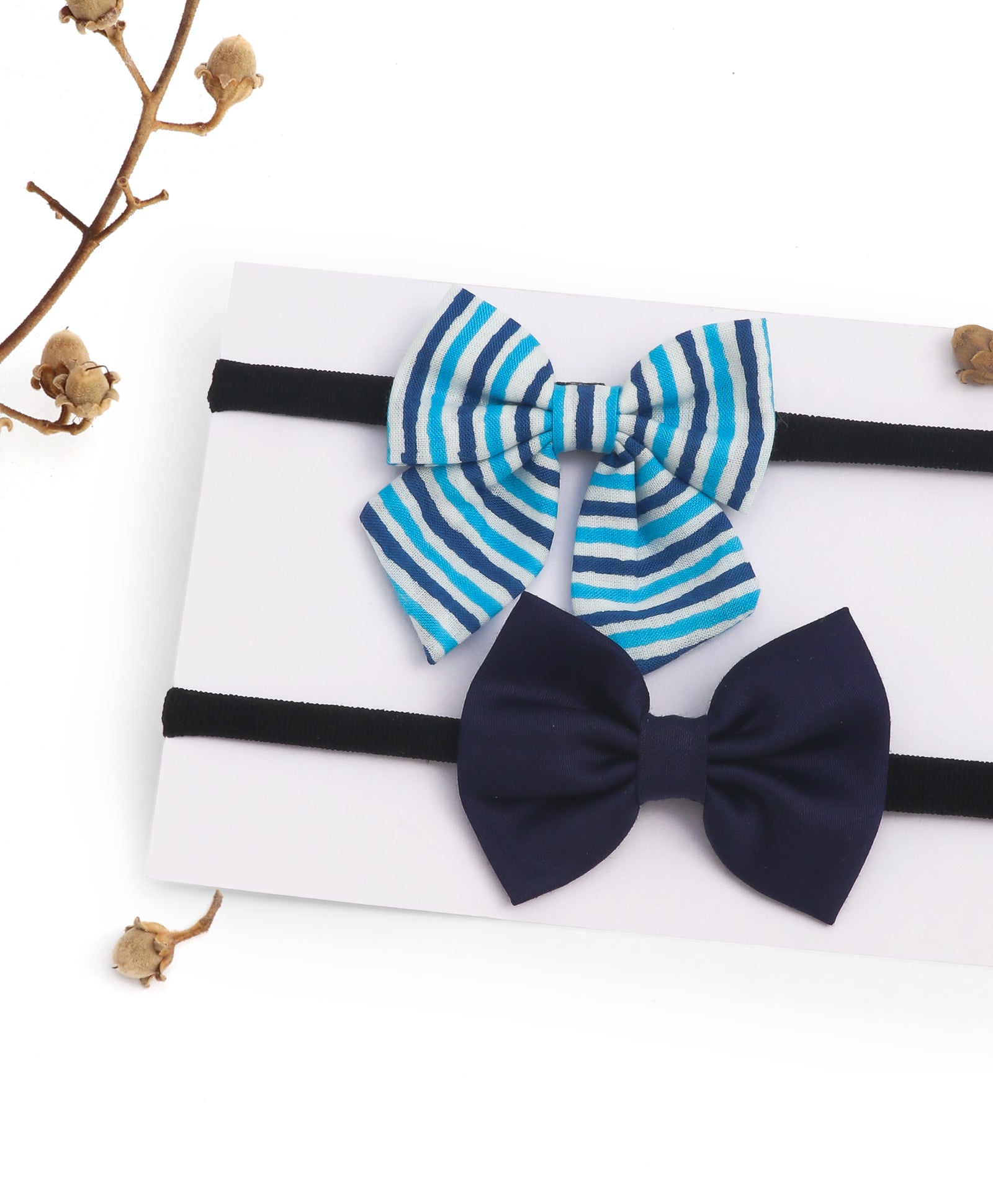 Petite Headband Set - Blue