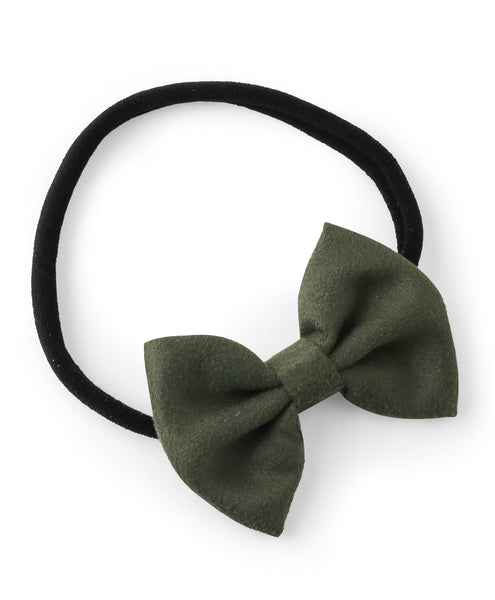 Petite Suede Bow Hairband Set
