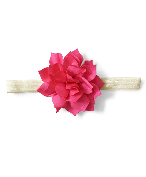 Flower Applique Headband