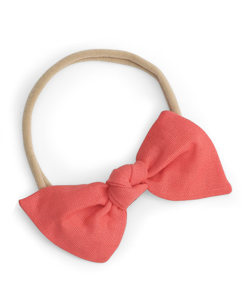 Knot Bow Headbands (Set of 2) - Peach & Yellow