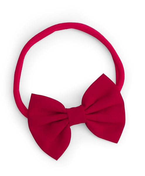 Petite Headband Set - Black & Red