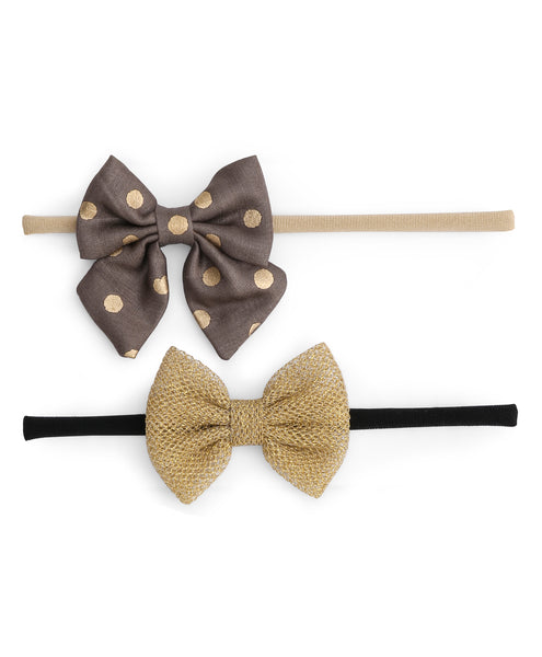 Petite Ethnic Headband Set - Golden