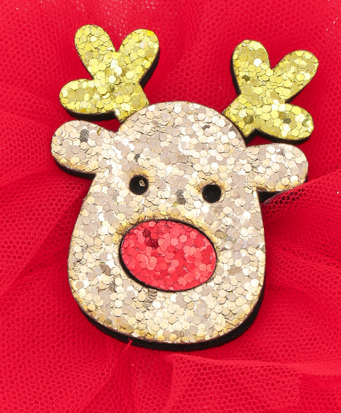 Christmas Raindeer Hair Band - Red