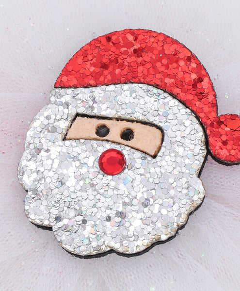 Santa Clause Headband - White