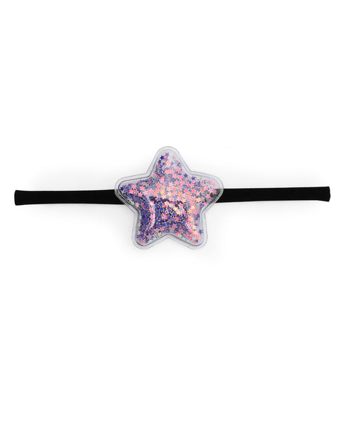 Sequin Star Headband - Purple