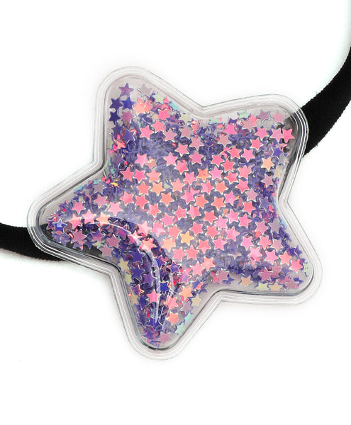 Sequin Star Headband - Purple