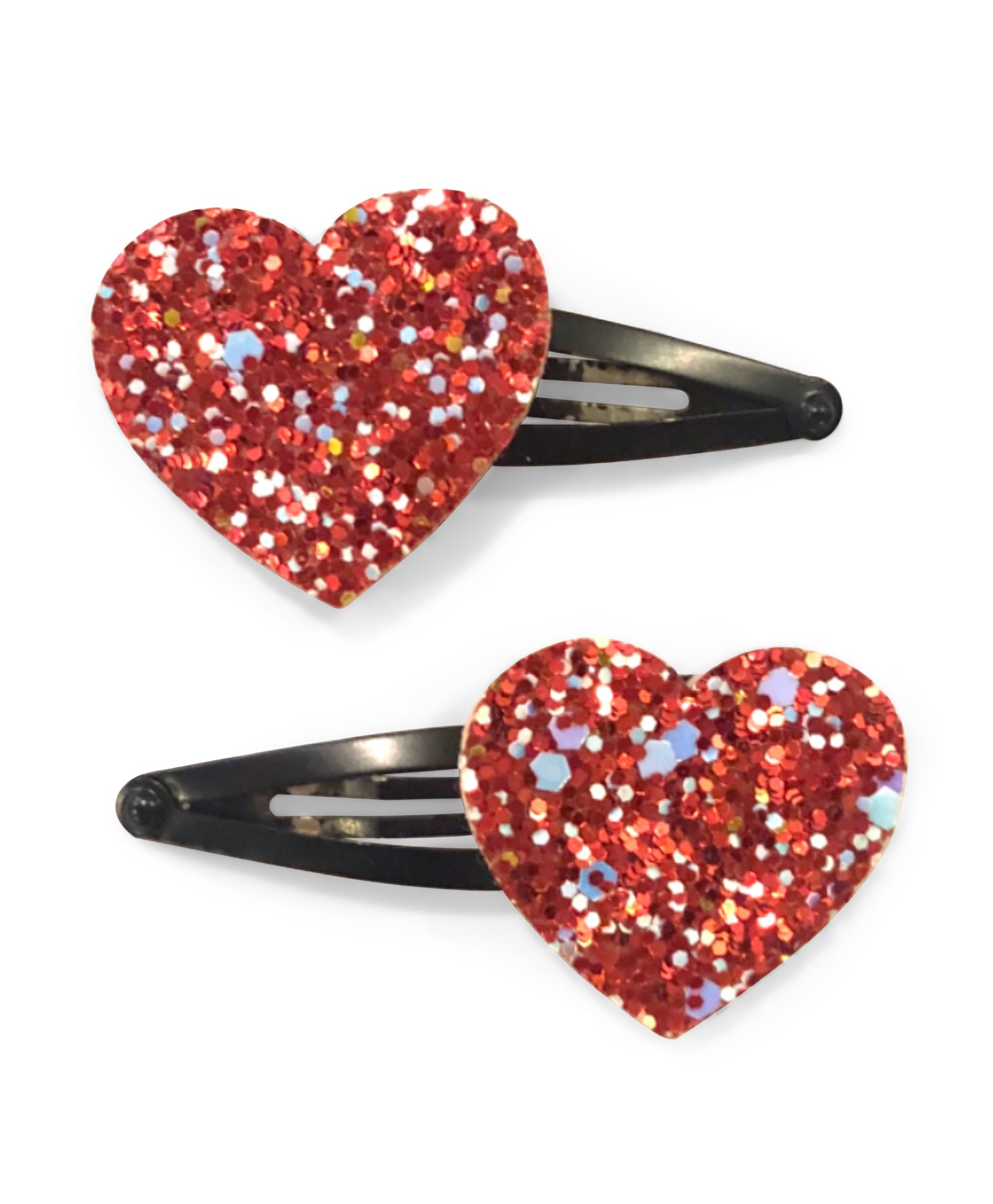 Heart hair clip ethically handcrafted enamel handcrafted minimalist hair  clips for women  AZGA