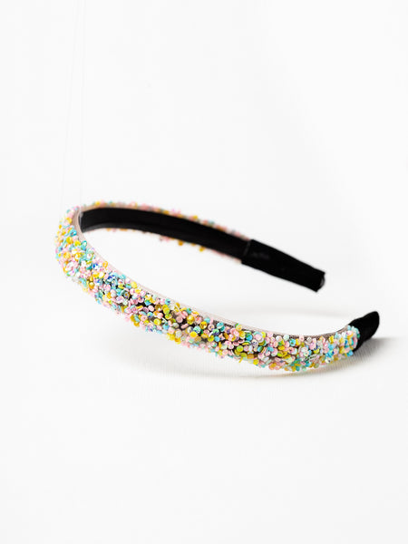 Glitter Headband for Girls- Multi-colored