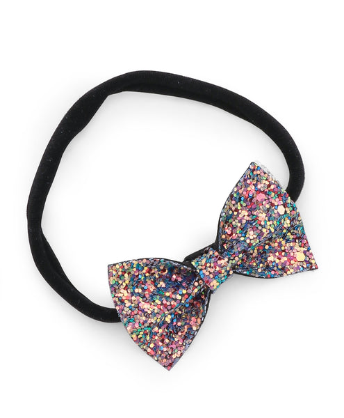 Sparkle Bow Headband Set - Multi-Coloured