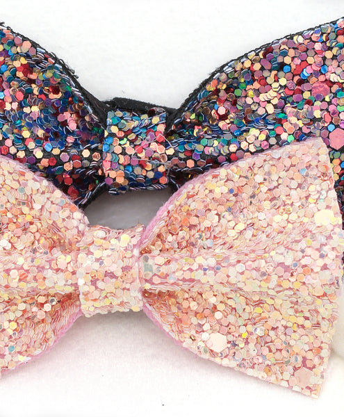Sparkle Bow Headband Set - Multi-Coloured