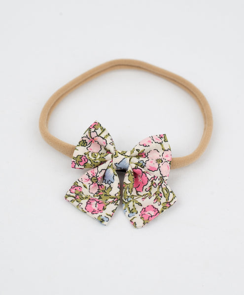 Petite Floral Headband Set- Light Pink